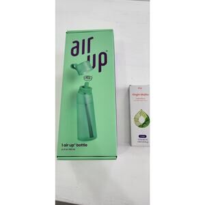 NEW Air Up Vibrant Green Water Bottle 650ml Original Box + Mojito Pods Exp 4/25